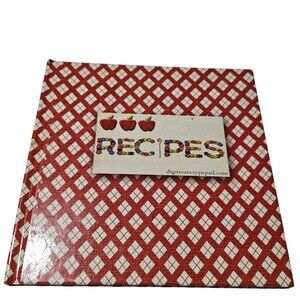 Handmade Recipe Book Cookbook Assorted Recipes Bread Salads Drinks and More